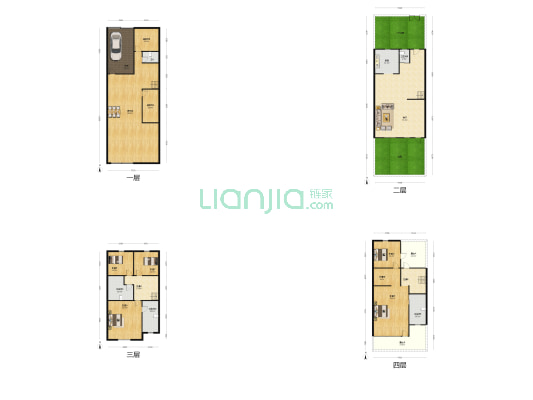 国信南湖别墅 5室1厅5卫 270平方