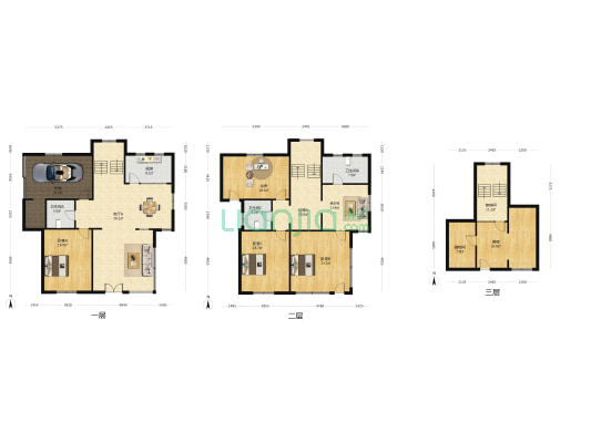 维达一村 4室2厅3卫 260平方