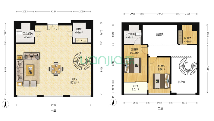 西瑞大厦二手房实景图