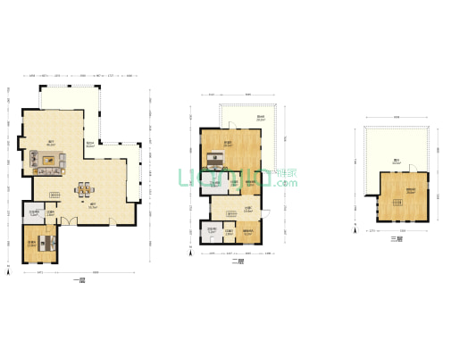 深业堤亚纳湾二期 2室2厅3卫 365平方