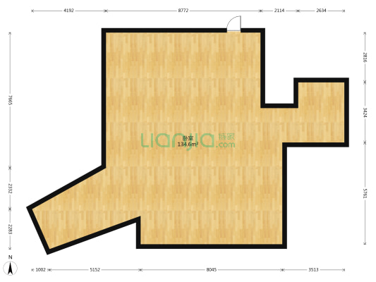 泉天下-四湖区 1室0厅0卫 117平方