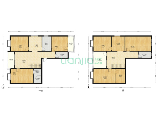 银丰小区 7室3厅4卫 263平方