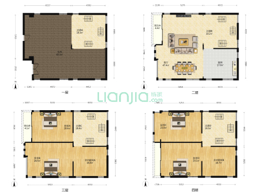 大良单家大门居委会 6室1厅0卫 400平方