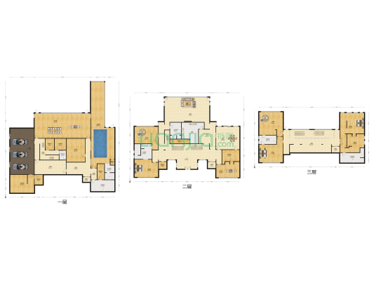 大龙湖沁水湾 7室2厅7卫 1189平方