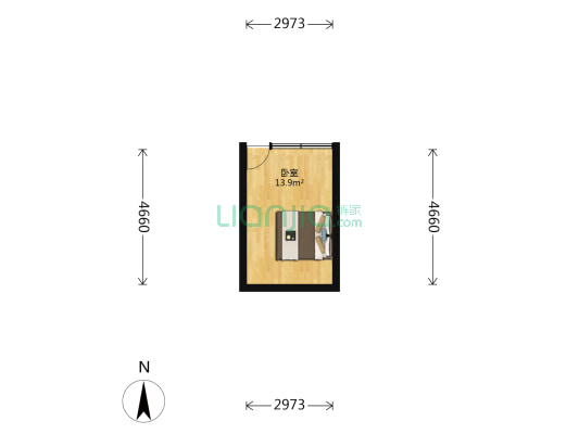 枫桦社区 1室0厅0卫 18平方