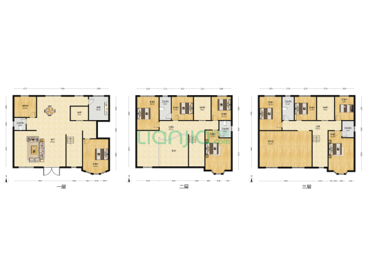 信美路别墅 9室1厅5卫 571平方