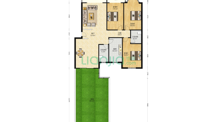 德政园综合楼二手房实景图
