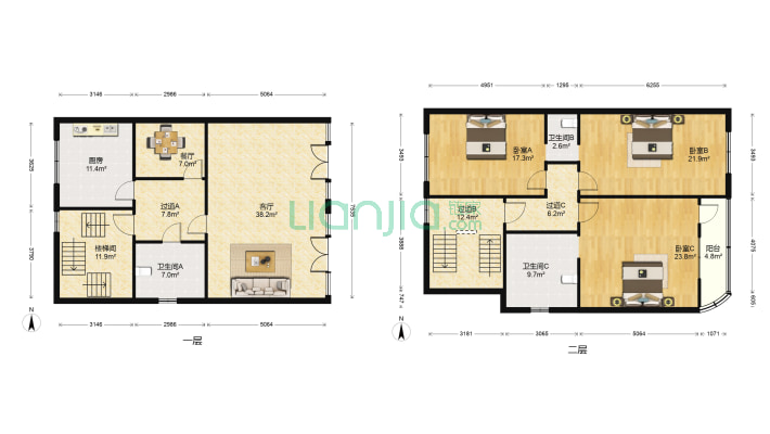 新庄小区二手房实景图