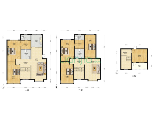 金刚苑 6室2厅4卫 260平方