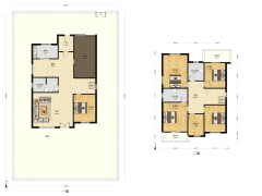市区精装修的独栋别墅   带大院子-涿州名流丽苑户型图