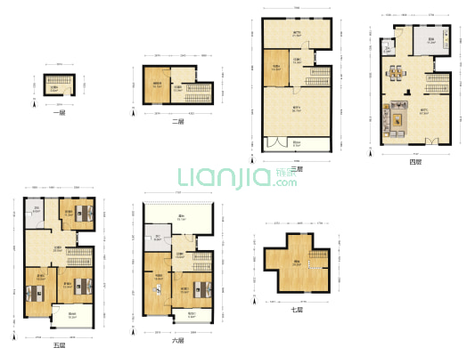 颐璟园二期 6室3厅3卫 328平方