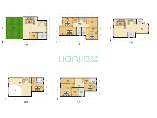 北大资源溪山樾 8室3厅7卫 233平方