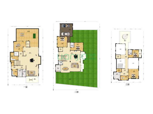 财信赖特与山 7室2厅6卫 650平方