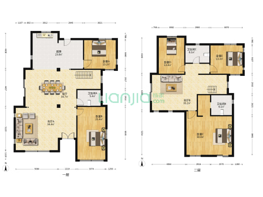 招商海廷(四期) 5室3厅3卫 444平方