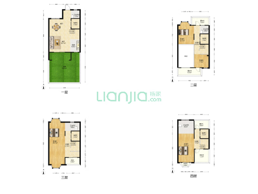 融侨小院 4室1厅4卫 189平方