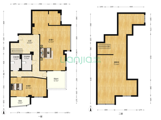 和田大厦 2室0厅2卫 278平方