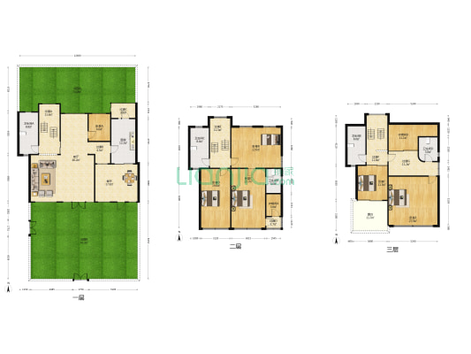 桃源山庄 6室2厅5卫 189平方