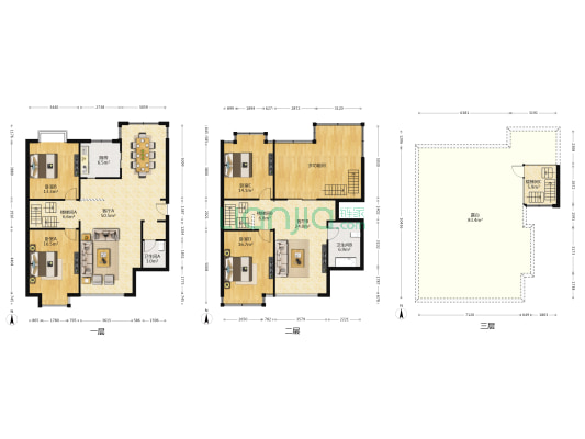 罗马景福城 5室2厅2卫 131平方