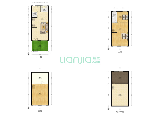 甘井里六号院 2室1厅2卫 158平方