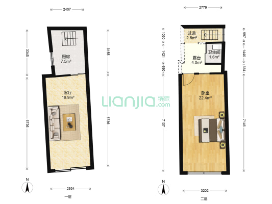 新春巷 1室1厅1卫 53平方