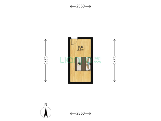 华润悦锦湾 1室0厅0卫 28平方
