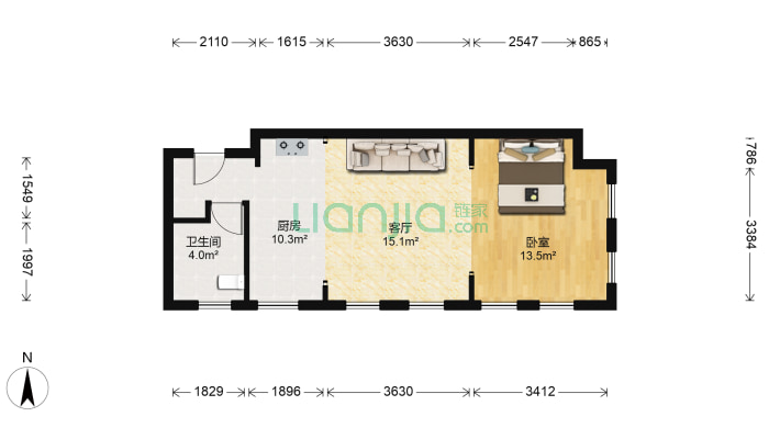 金地琥珀天地C区二手房实景图