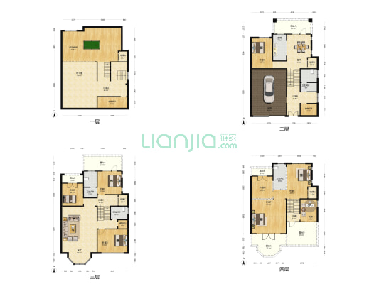 昆仑和府 8室2厅4卫 464平方