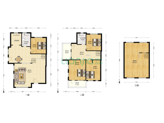枫洋五号 4室2厅2卫 250平方