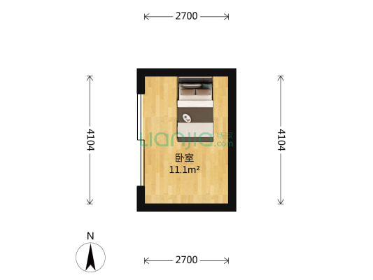 温州城 1室0厅0卫 26平方
