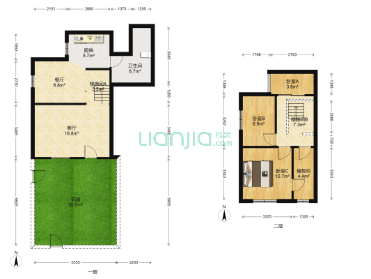 翠玉苑 3室2厅1卫 41平方