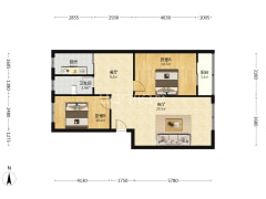 发发商城，东西房，满五唯一，简装，采光好，视野好-涿州发发商城户型图