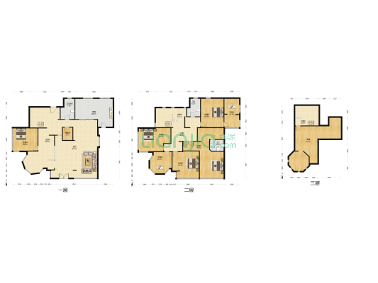 怡佳苑 7室1厅3卫 356平方