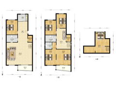 满二，精装50多万，20多平的阁楼也装修了，价格可议-涿州国富嘉园户型图