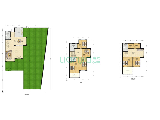翰林越府 6室3厅4卫 287平方