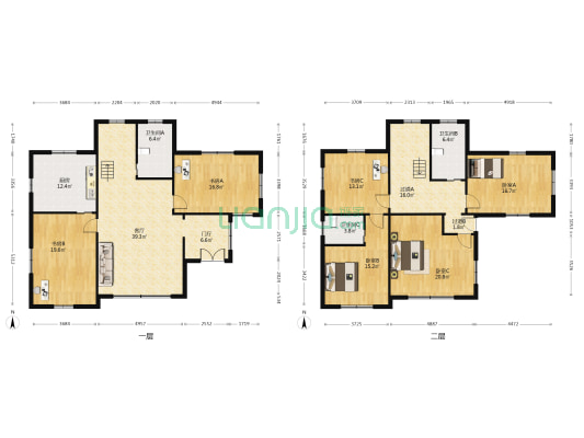 西林花园 6室1厅3卫 247平方