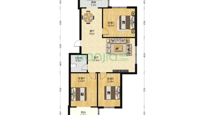 汾东教育城住宅小区二手房实景图