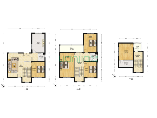 金城花园河滨别墅 4室1厅3卫 179平方
