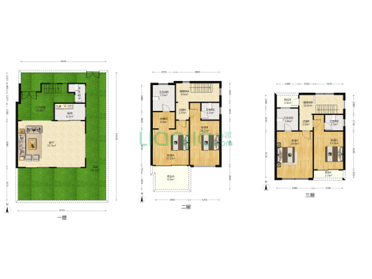 碧桂园.十里银滩.棕榈滩三区 4室1厅5卫 215平方
