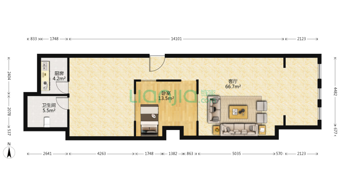 光宇尚滨国际二手房实景图