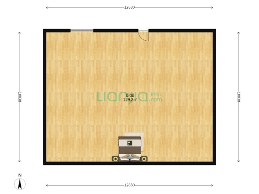 仁恒公园世纪四季新园 1室0厅0卫 99平方