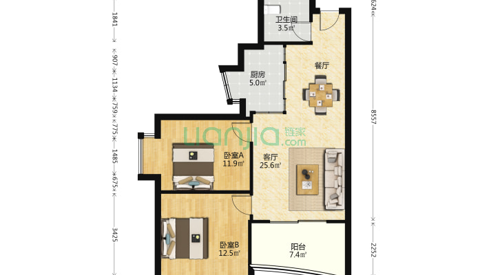翠锦苑二手房实景图