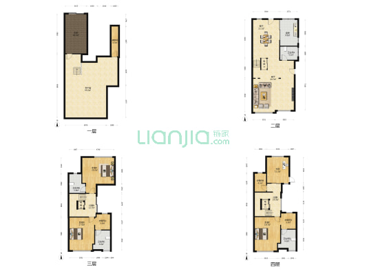 金鼎豪庭 4室2厅4卫 308平方