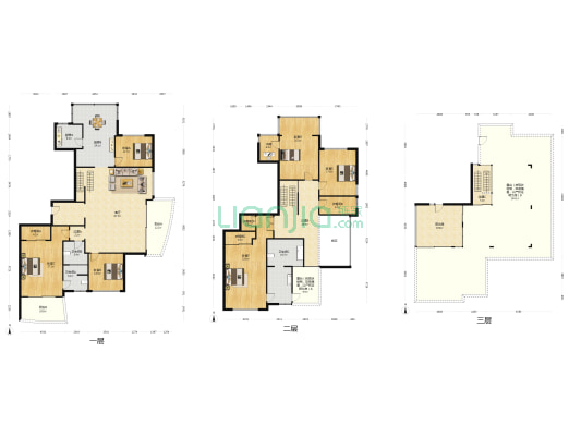白马公寓 7室1厅3卫 396平方