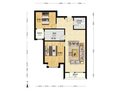 花园洋房社区  经典户型  人车分流-涿州香邑溪谷户型图
