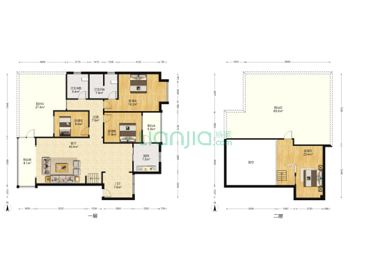 浅水湾 4室1厅2卫 133平方