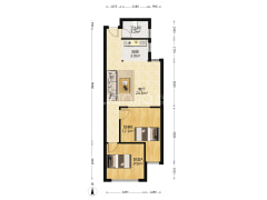 弘德缘 70年住宅 小户型 易租 易售-涿州弘德缘户型图