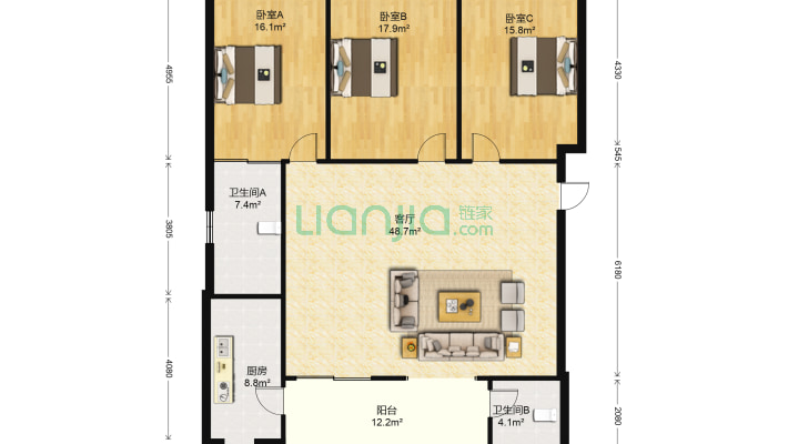 三清路6号二手房实景图