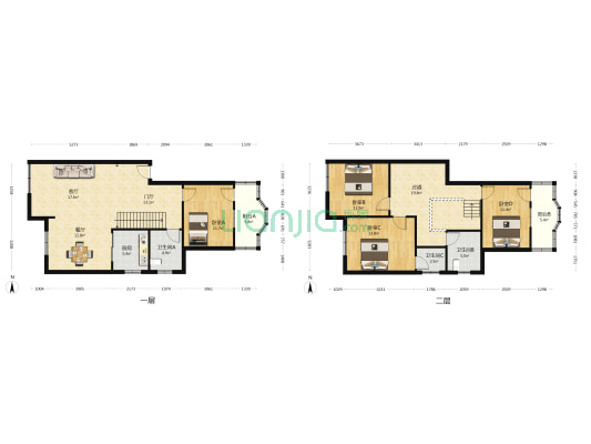 南灵中路 4室2厅3卫 167平方