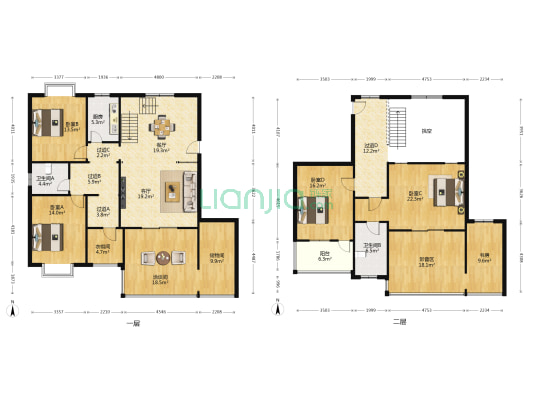 茗雅苑 6室2厅2卫 187平方