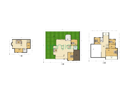 山河水 5室2厅3卫 387平方